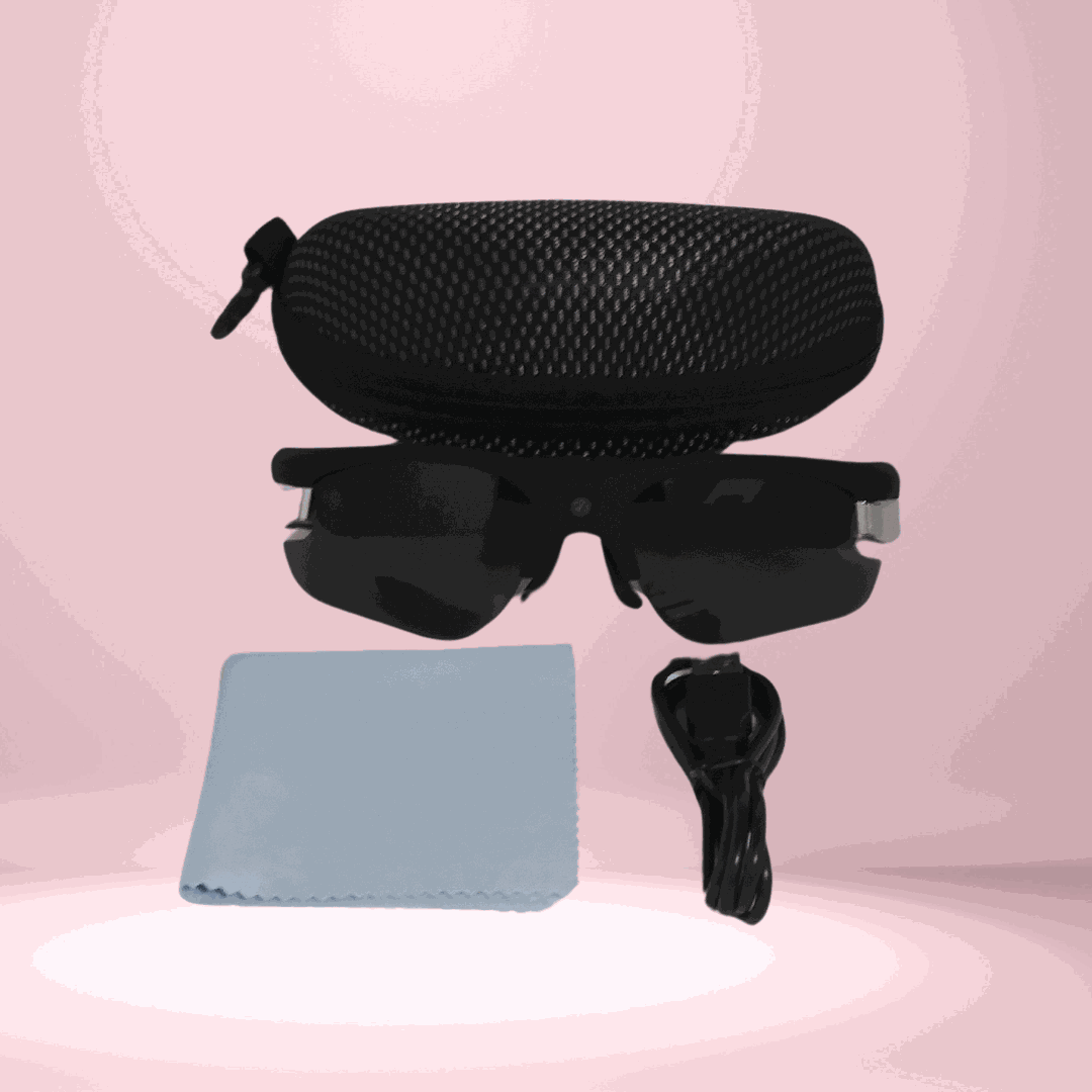 KIDKD EyeCam Sport Camera Glasses – Hands-Free POV for Vloggers & Travel