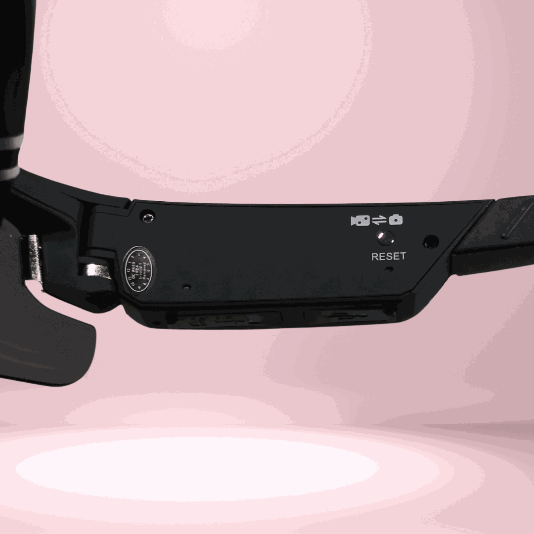 KIDKD EyeCam Sport Camera Glasses – Hands-Free POV for Vloggers & Travel